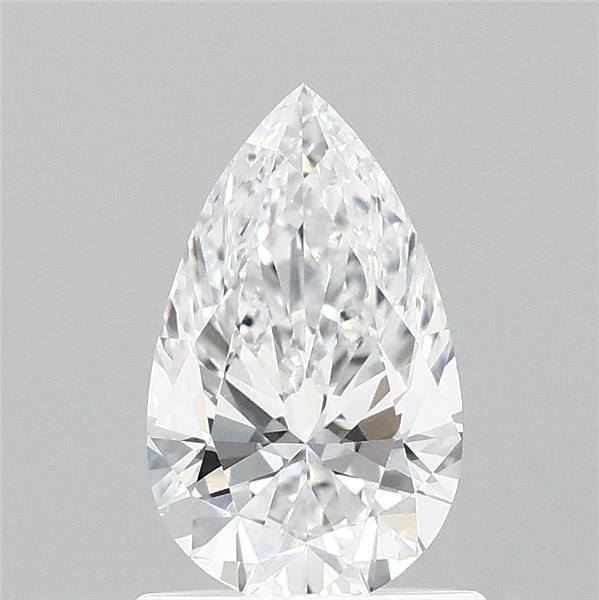 1ct Pear D IF Lab Created Diamond