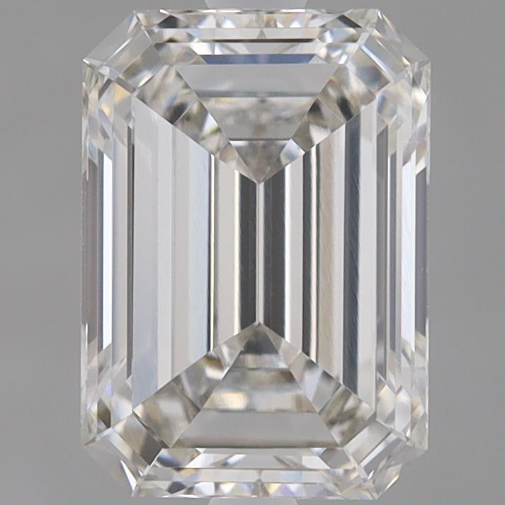 1.46ct Emerald H VVS2 Lab Created Diamond
