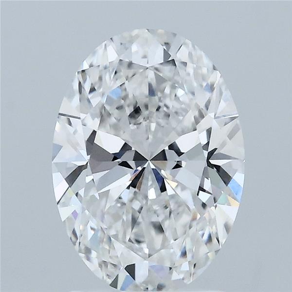 2.01ct Oval E VVS2 Lab Created Diamond