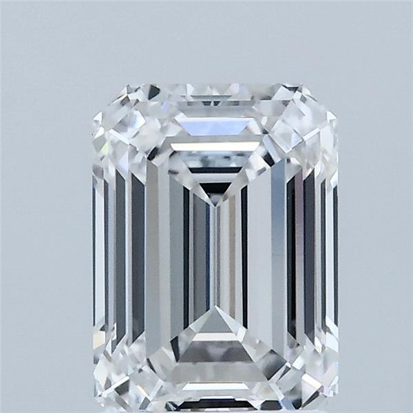 1.59ct Emerald E VVS2 Lab Created Diamond