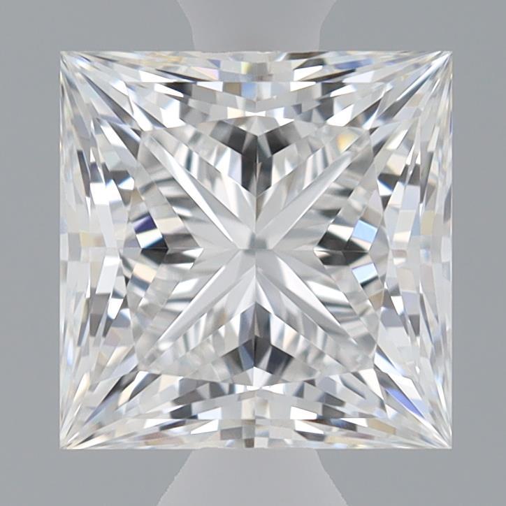 0.94ct Princess E VVS1 Lab Created Diamond