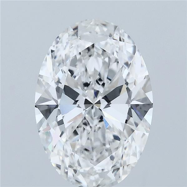 3.05ct Oval E VVS2 Lab Created Diamond