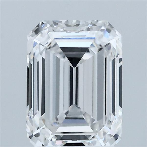 2.07ct Emerald D VVS1 Lab Created Diamond