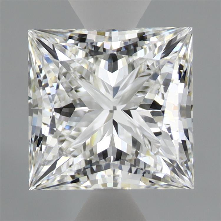 1.9ct Princess E VVS2 Lab Created Diamond