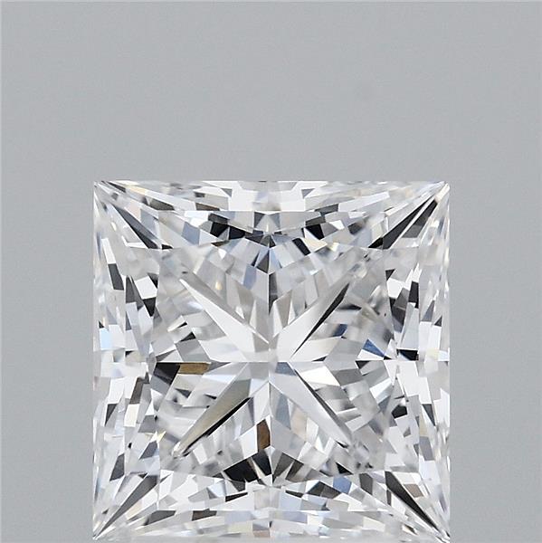 3.05ct Princess D VVS2 Lab Created Diamond