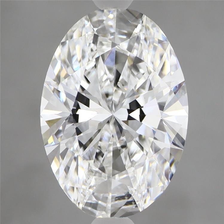 2.89ct Oval E VS1 Lab Created Diamond