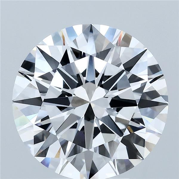 5.02ct Round E VVS2 Lab Created Diamond