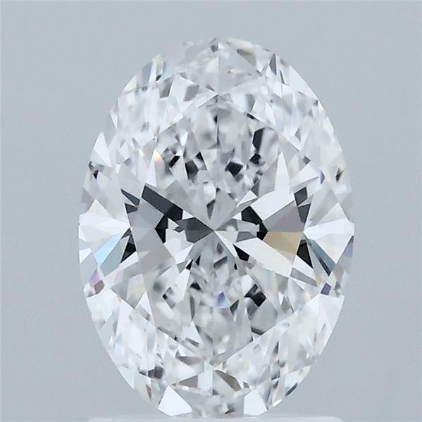1.5ct Oval D VVS1 Lab Created Diamond