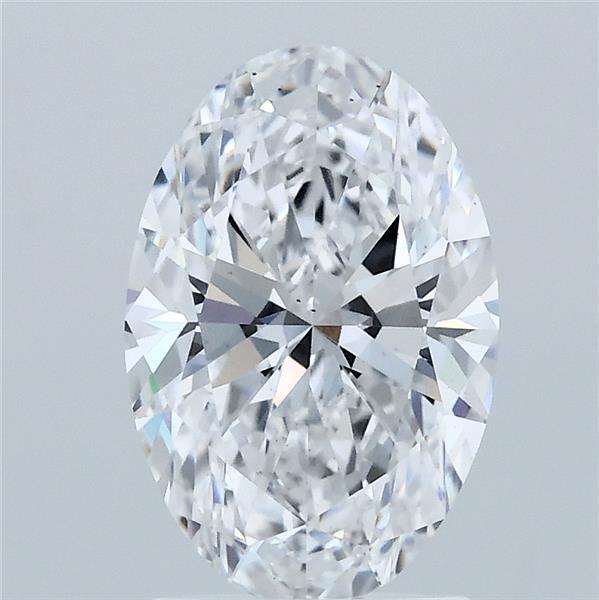 2.01ct Oval D VS2 Lab Created Diamond