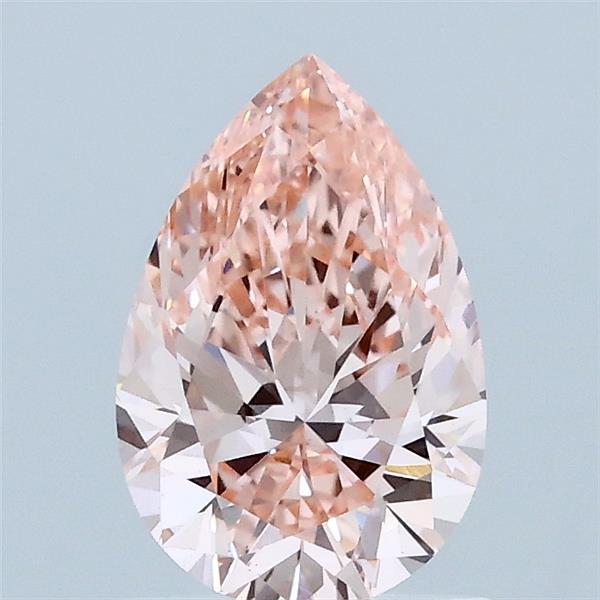 1.09ct Pear FANCY INTENSE PINK VS1 Lab Created Diamond