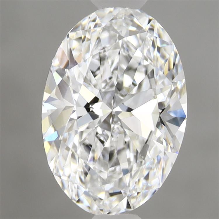 1.42ct Oval D VVS2 Lab Created Diamond
