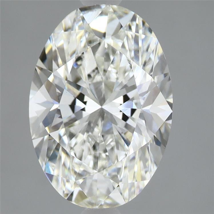 2.78ct Oval F VS1 Lab Created Diamond