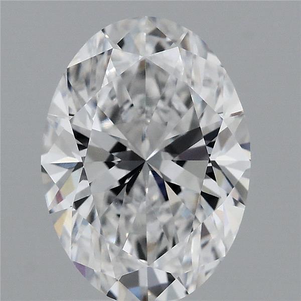 1.87ct Oval D VVS1 Lab Created Diamond