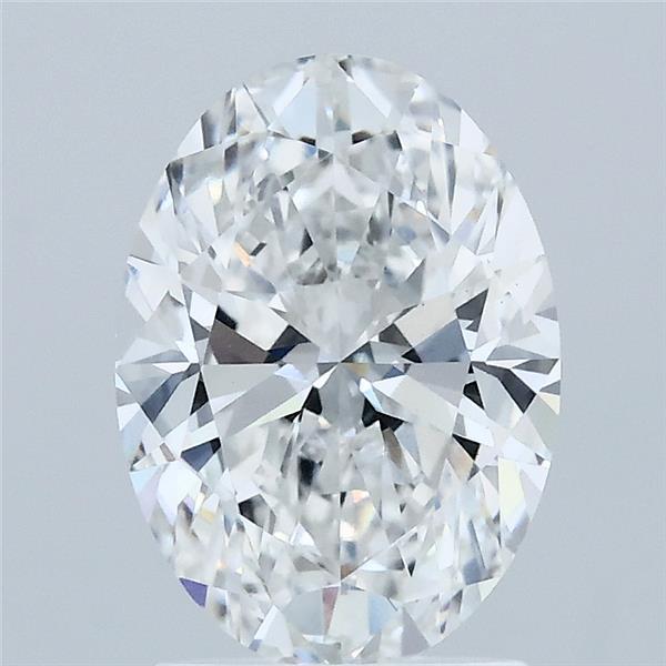 2.01ct Oval E VVS2 Lab Created Diamond