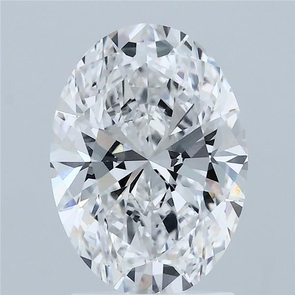 2ct Oval D VVS2 Lab Created Diamond