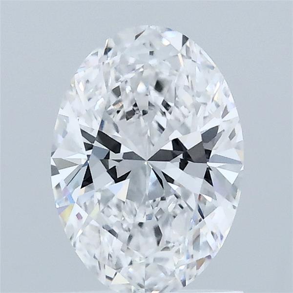 1.05ct Oval D VVS2 Lab Created Diamond