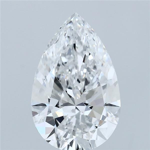2.58ct Pear E VVS1 Lab Created Diamond