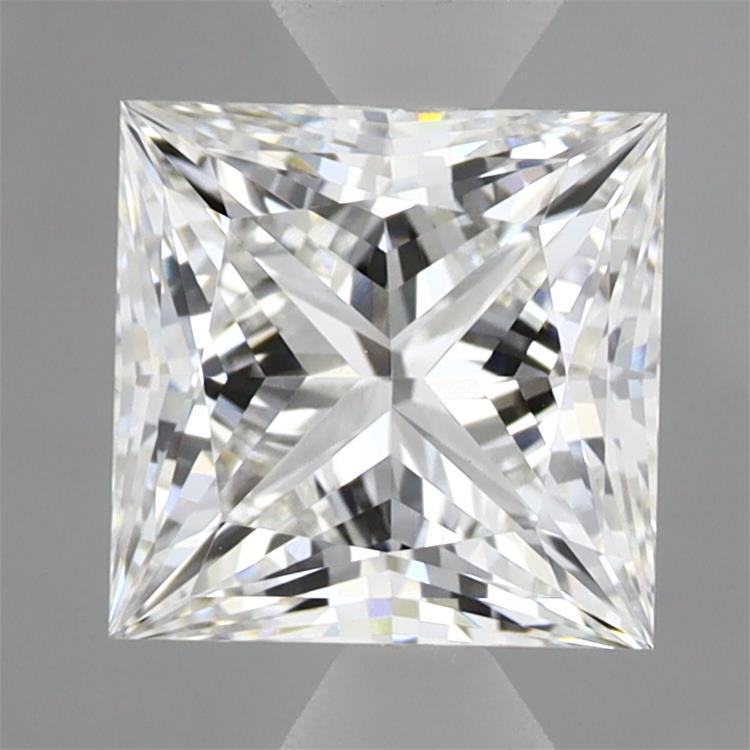 1.91ct Princess E VVS2 Lab Created Diamond
