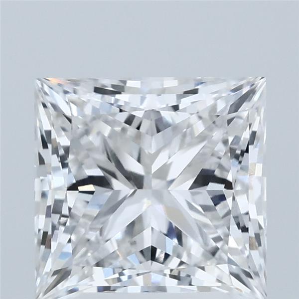 3.1ct Princess E VVS2 Lab Created Diamond