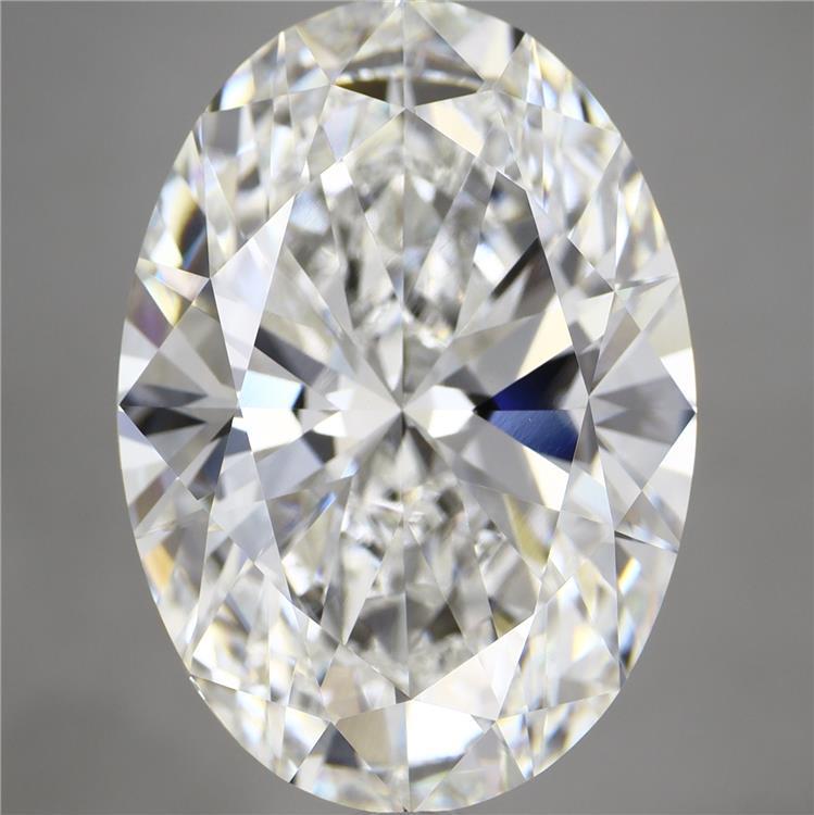 10.1ct Oval E VVS2 Lab Created Diamond