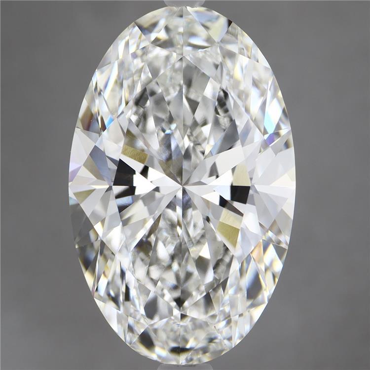 8.5ct Oval F VVS2 Lab Created Diamond