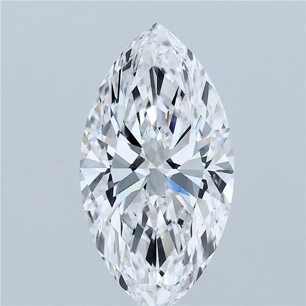 2.91ct Marquise D VVS2 Lab Created Diamond
