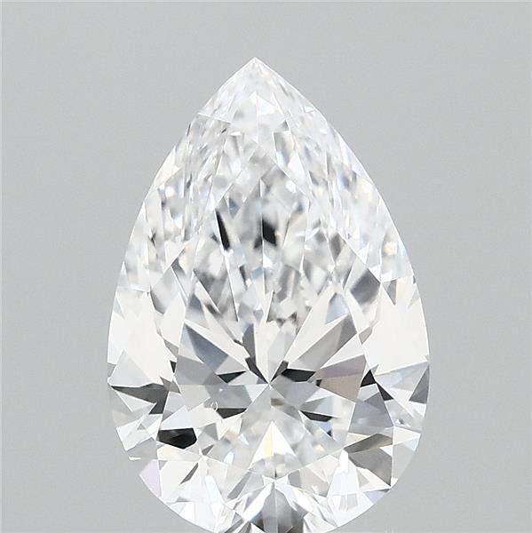 2.04ct Pear D VVS1 Lab Created Diamond