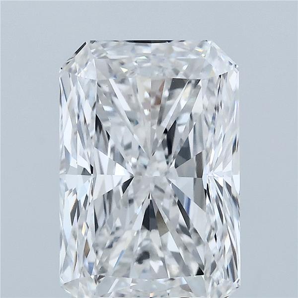 4.05ct Radiant E VVS2 Lab Created Diamond