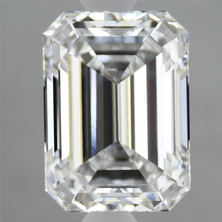 2.87ct Emerald E VS1 Lab Created Diamond