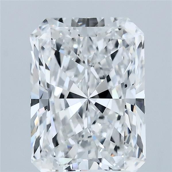 2.57ct Radiant E VVS2 Lab Created Diamond