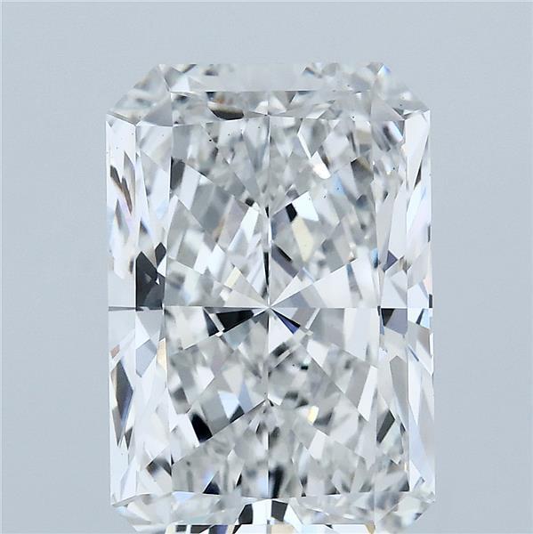 5.23ct Radiant F VS1 Lab Created Diamond