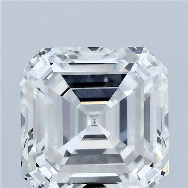 4ct Asscher F VVS2 Lab Created Diamond