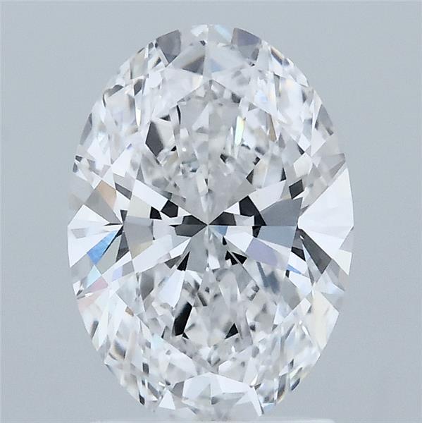 1.8ct Oval D VVS2 Lab Created Diamond
