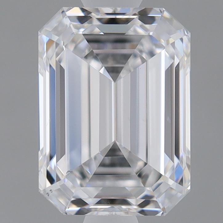 0.98ct Emerald D VS2 Lab Created Diamond