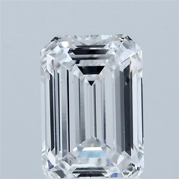 1.55ct Emerald D VS1 Lab Created Diamond