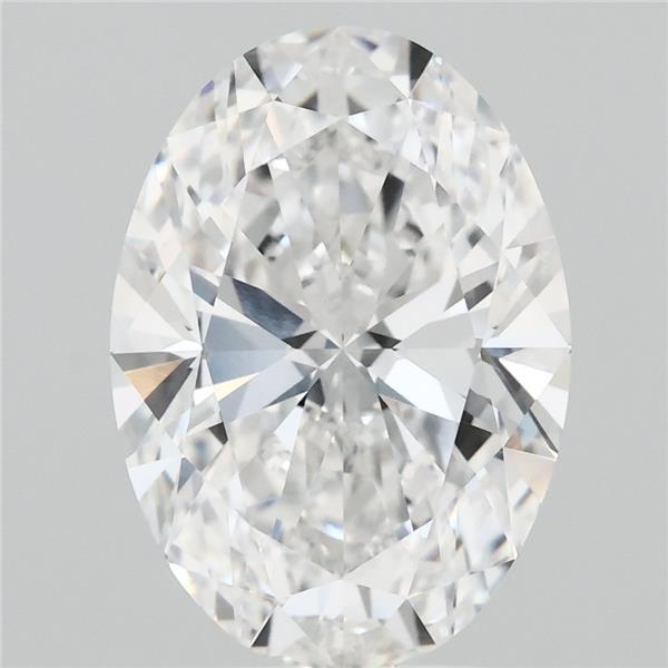 4.02ct Oval E VVS1 Lab Created Diamond