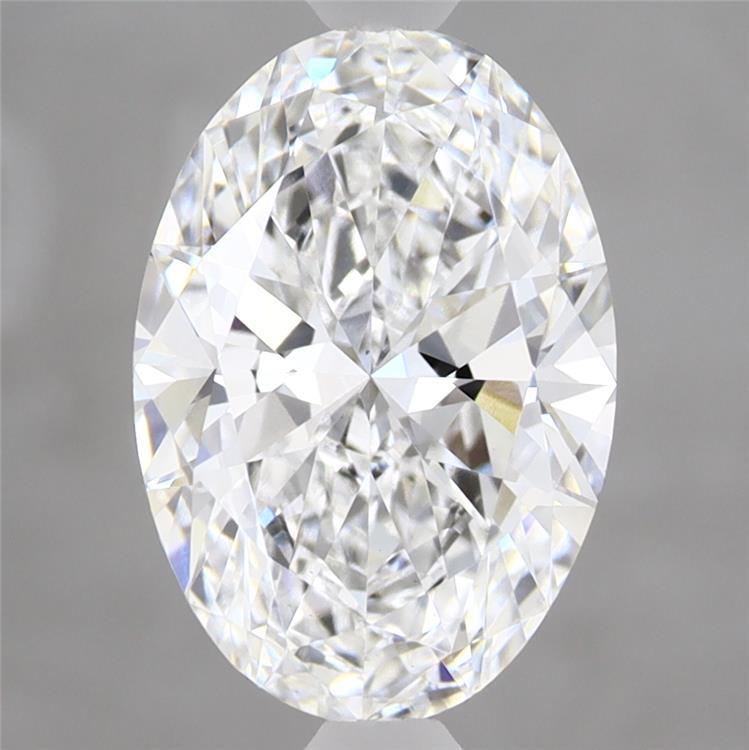 2.5ct Oval D VS1 Lab Created Diamond