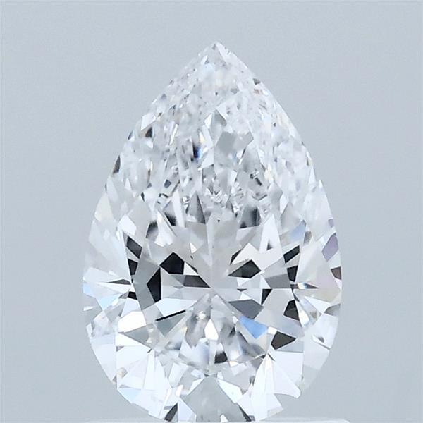 1ct Pear D VS1 Lab Created Diamond