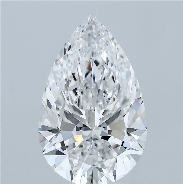 3.02ct Pear E VVS1 Lab Created Diamond