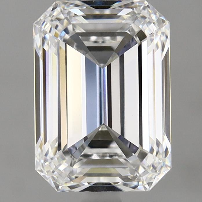 2.19ct Emerald E VVS2 Lab Created Diamond