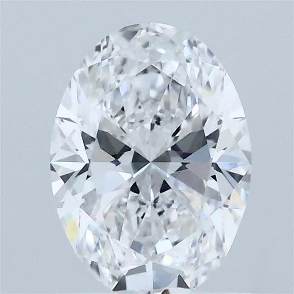 1.04ct Oval D VVS2 Lab Created Diamond