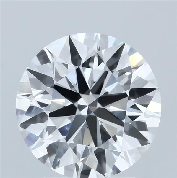 2.77ct Round E VVS2 Lab Created Diamond