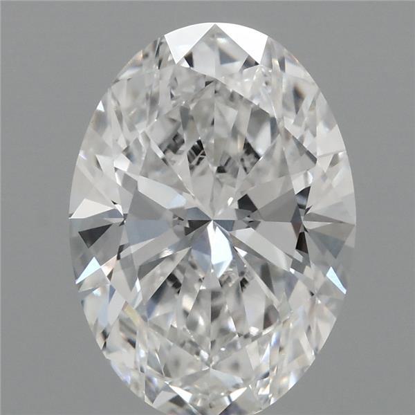 3.7ct Oval E VVS1 Lab Created Diamond
