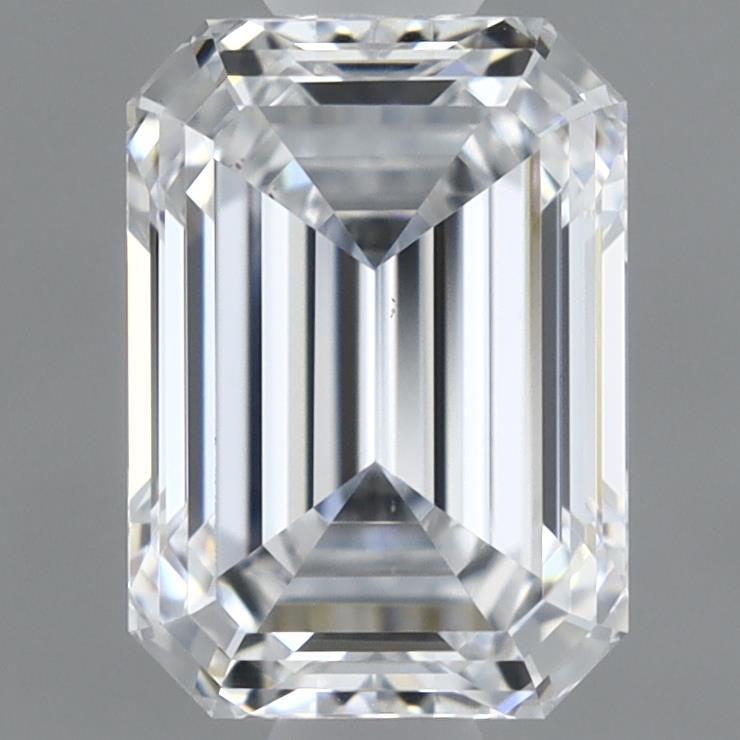 1.08ct Emerald D VS2 Lab Created Diamond