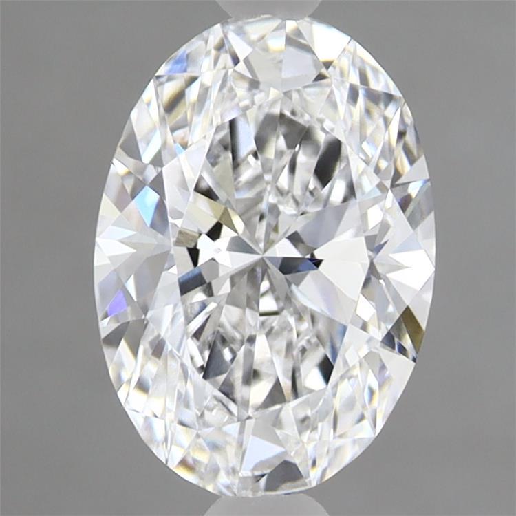 1.6ct Oval D VVS2 Lab Created Diamond