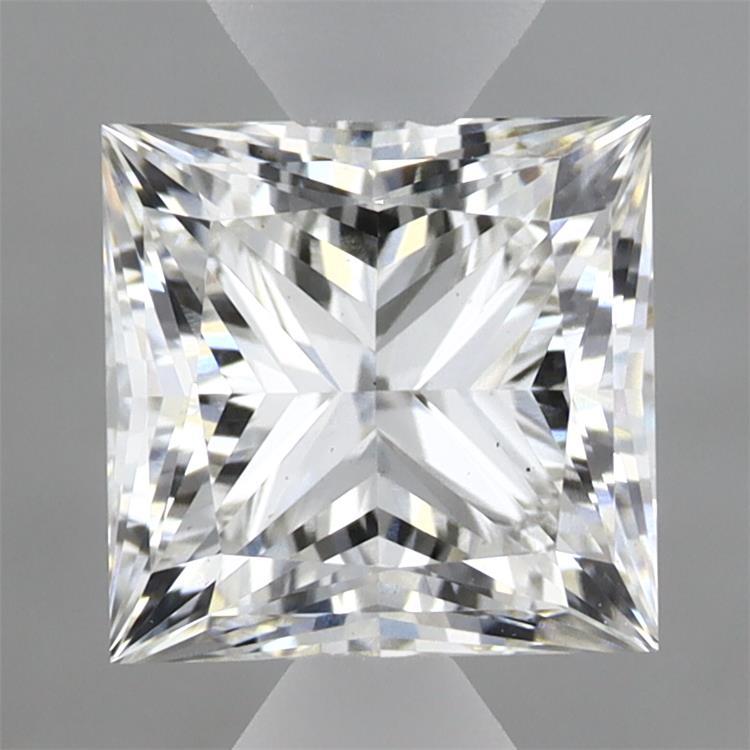 1.96ct Princess F VS2 Lab Created Diamond
