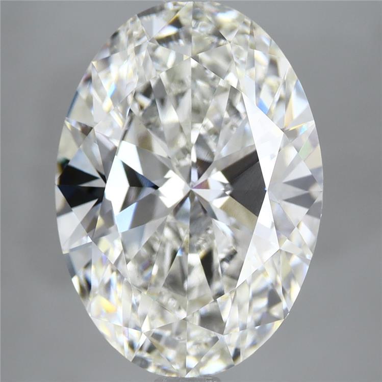 6.1ct Oval G VS1 Lab Created Diamond