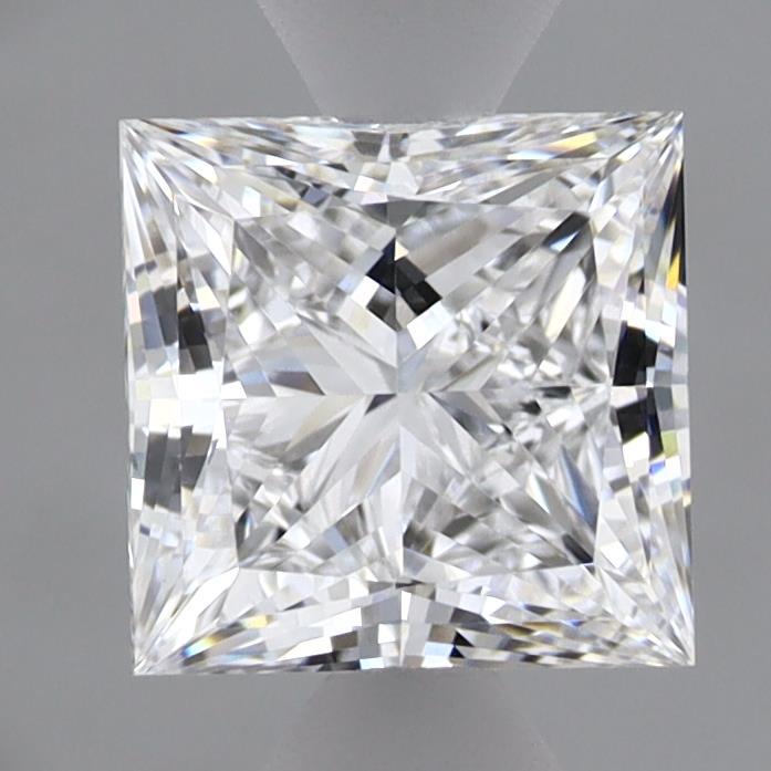 1.5ct Princess D VS1 Lab Created Diamond