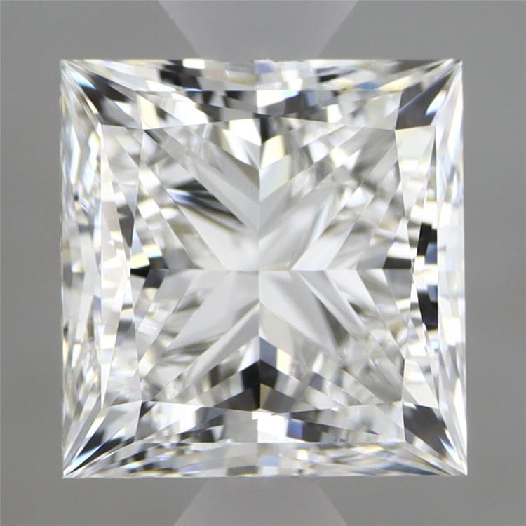 2.72ct Princess E VVS1 Lab Created Diamond