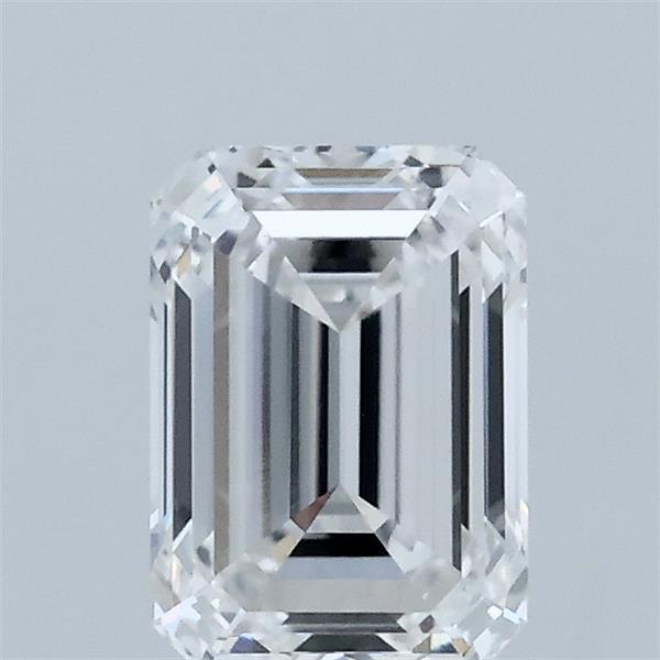 1.07ct Emerald D VVS1 Lab Created Diamond